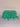 Handmade crochet Mojito clutch in bright mint green cotton tube yarn