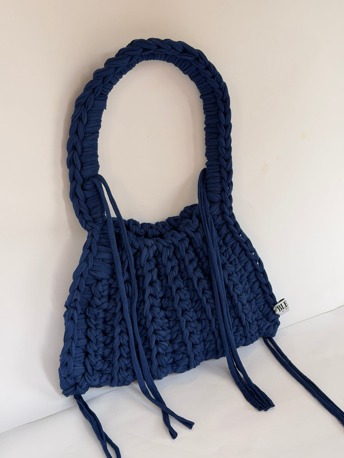 Khloe Shoulder Bag in Indigo (L)